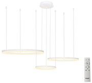 Azzardo AZ4971 - LED Stmievateľný luster na lanku HALO LED/120W/230V biela + DO AZ4971