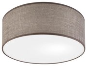 Stropné svietidlo SIRJA 1xE27/15W/230V pr. 35 cm hnedé