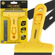 CROWNMAN 145mm škrabka na farby s výmennými čepeľami