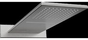 Mexen Waterfall dažďová sprcha slim 50 x 22 cm, grafitová čierna - 79190-66
