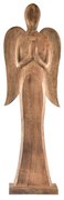 InDecor Anjel z mangového dreva, 23 x 7 x 78 cm, 78 cm