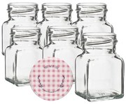 Zaváracie poháre s viečkom 150 ml 6 ks