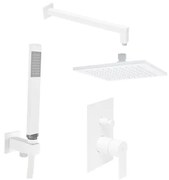 Sprchový systém SAT B-Way vrátane podomietkového telesa Biela matná SATBSBW215BSET1