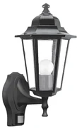 Rabalux 8217 - Vonkajšie nástenné svietidlo s čidlom VELENCE 1xE27/60W/230V  RL8217