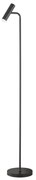 Čierna LED stmievateľná stojacia lampa (výška 154 cm) Stina – Fischer &amp; Honsel