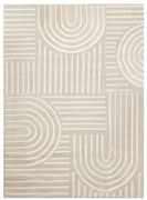 Koberec BALANCE 1918 geometrický / glamour, béžový