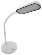 LED dotyková stmievateľná flexibilná stolná lampa LED/6W/5V USB 1200 mAh biela