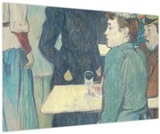Obraz - Henri de Toulouse-Lautrec, A Corner of the Moulin de la Galette, reprodukcia (90x60 cm)