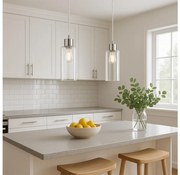 ONLI - Luster na lanku DODO 1xE27/22W/230V lesklý chróm