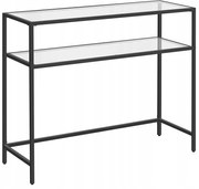 SONGMICS Konzolový stolík s 2 policami VASAGLE LGT025B01