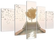 Obraz - Most do neznáma (150x105 cm)