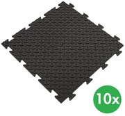 ArtPlast PVC puzzle podlahová dlaždica - textúrovaný povrch, 510 x 510 mm, 10 ks