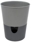 Samozavlažovací kvetináč Rosmarin, antracit, Plastia