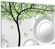 Obraz umelecké abstrakcie (70x50 cm)