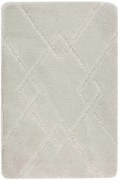 Kúpeľňový koberček Moreno svetlosivý, kosoštvorce