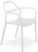 Súprava 2 bielych jedálenských stoličiek Bonami Selection Dali Chaur