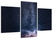 Obraz oblohy s hviezdami (90x60 cm)