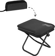 SKLADACIA TURISTICKÁ STOLIČKA, ČIERNA, 28 x 24 x 25 CM *6358