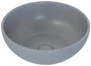 BATH DELUXE 06-039-19-23-00 - Umývadlo na dosku BERGEN Ø 39 cm betón/sivá