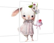 Obraz - Akvarelové zvieratko N⁰1 (90x60 cm)