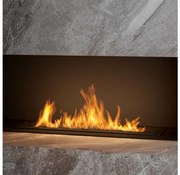 InFire - Vstavaný BIO krb 7,5x80 cm 6kW čierna