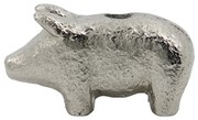 House Doctor Kovový svietnik Pig Antique Silver