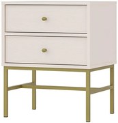 Nočný Stolík Tokyo 3 2S pieskovo béžová 801