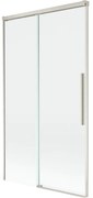 Mexen Rox, 2-krídlová posuvná vaňová zástena 100 x 150 cm, 8mm číre sklo, oceľový profil, 8C9-100-001-97-00