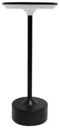 LED nabíjateľná dotyková stolná lampa TAVOLO LED/2,5W/5V 2400 mAh 3000-6000K čierna