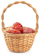 Darčekový kôš prútený Vesselje II.priemer 13 x v. 8/21(cm)