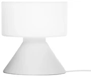 Stolná lampa Concrete, biela