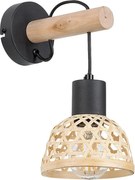 Rabalux 71025 - Nástenné svietidlo RATTAN 1xE27/15W/230V ratan