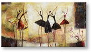 Maľovaný obraz na stenu TANEČNICE | rôzne rozmery