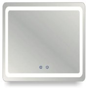 Brilagi - LED stmievateľné kúpeľňové vyhrievané zrkadlo s podsvietením BELLA LED/16W/230V 60x60 cm IP44