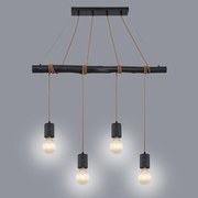 Luster 54030-4HA Čierna LW4