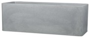 Scheurich Dlhý kvetináč Cube Box (kamenistá sivá, 80 cm) (100349940)