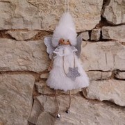 DECOLED Sada andílků, 11,5 cm, bílá