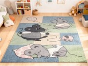 Detský koberec Dream Kids 120x170 cm, veselé myšky%