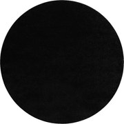 Koberec ETON PLUS čierny kruh