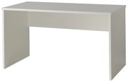 Písací stôl Molde z MDF biela 140cm