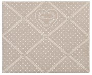 Béžová tabuľa na fotky, odkazy - 48 * 40 cm