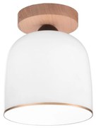 Kolarz A1352.11.Au - Prisadený luster NONNA 1xE27/60W/230V dub/biela/zlatá