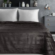 FLANELOVÁ DEKA NINA 200X220 CM SIVÁ