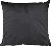 Dekoračný vankúš Cordia 45x45 cm, antracitový%