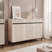Moderná komoda MADDEN 150 cm béžová