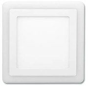 Ecolite DUO-S12W - LED Podhľadové svietidlo DUO LED/12W/230V + LED/4W