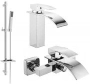 Mexen Aries DQ77 vaňová súprava, chrómová - 744803DQ77-00