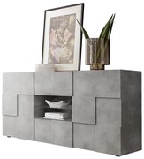 Komoda SERIAN šedý betón