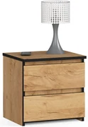 Nočný stolík CL2 2SZ CLP dub craft