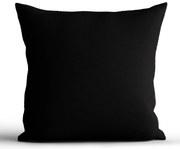 Bavlnená obliečka na vankúš Renforcé 40 × 40 cm - Jasmine čierna